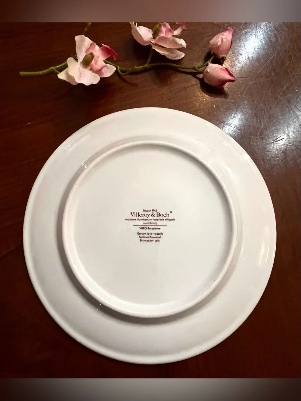 Villeroy & Boch Cortina 2000 Pattern Salad Plates 8-1/8” - Set of 7